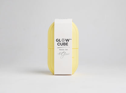 Glow Cube – Pastel Yellow